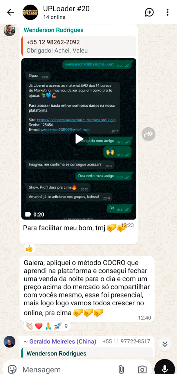 Personal Wenderson Rodrigues